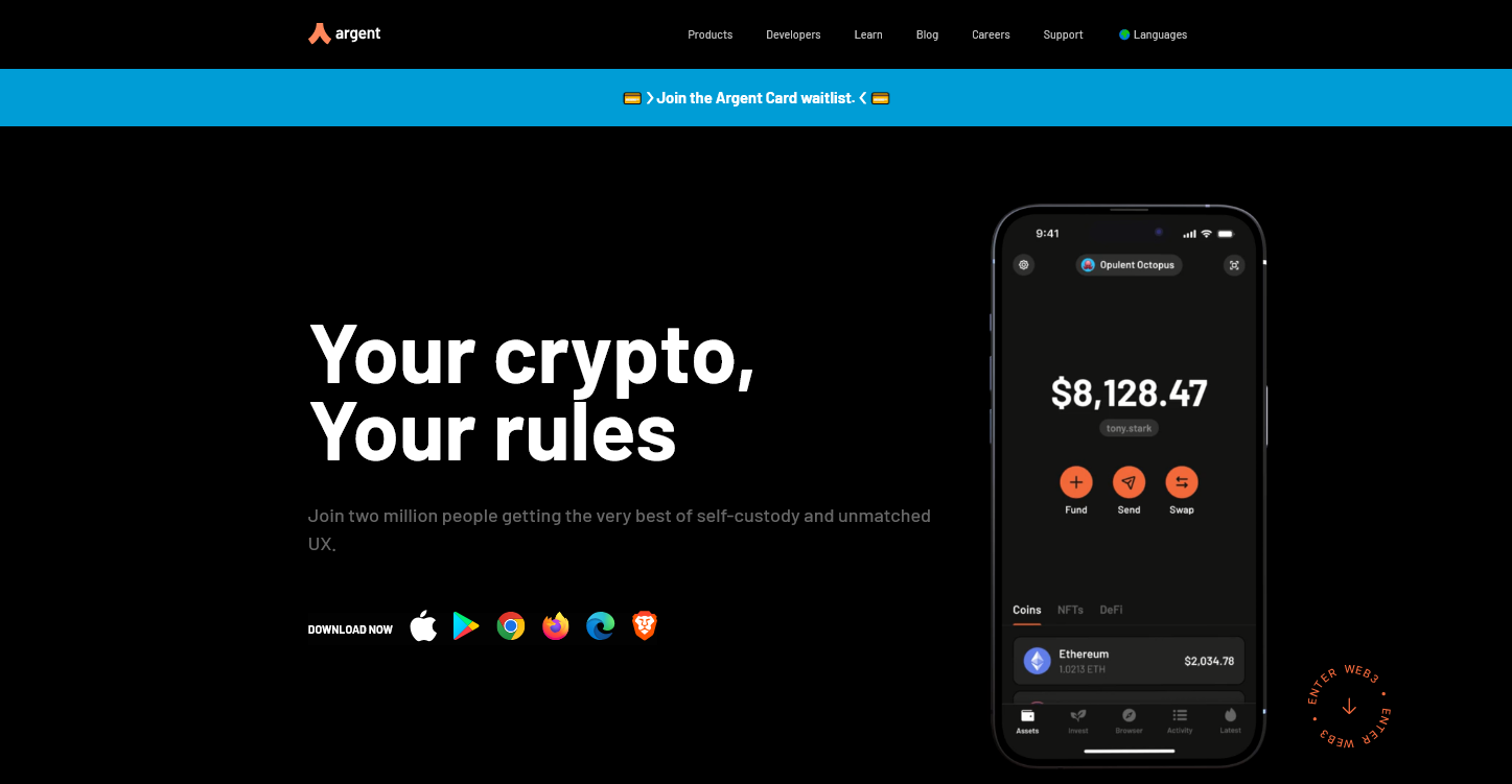 Ready Wallet Extension | Download (Formerly Argent)